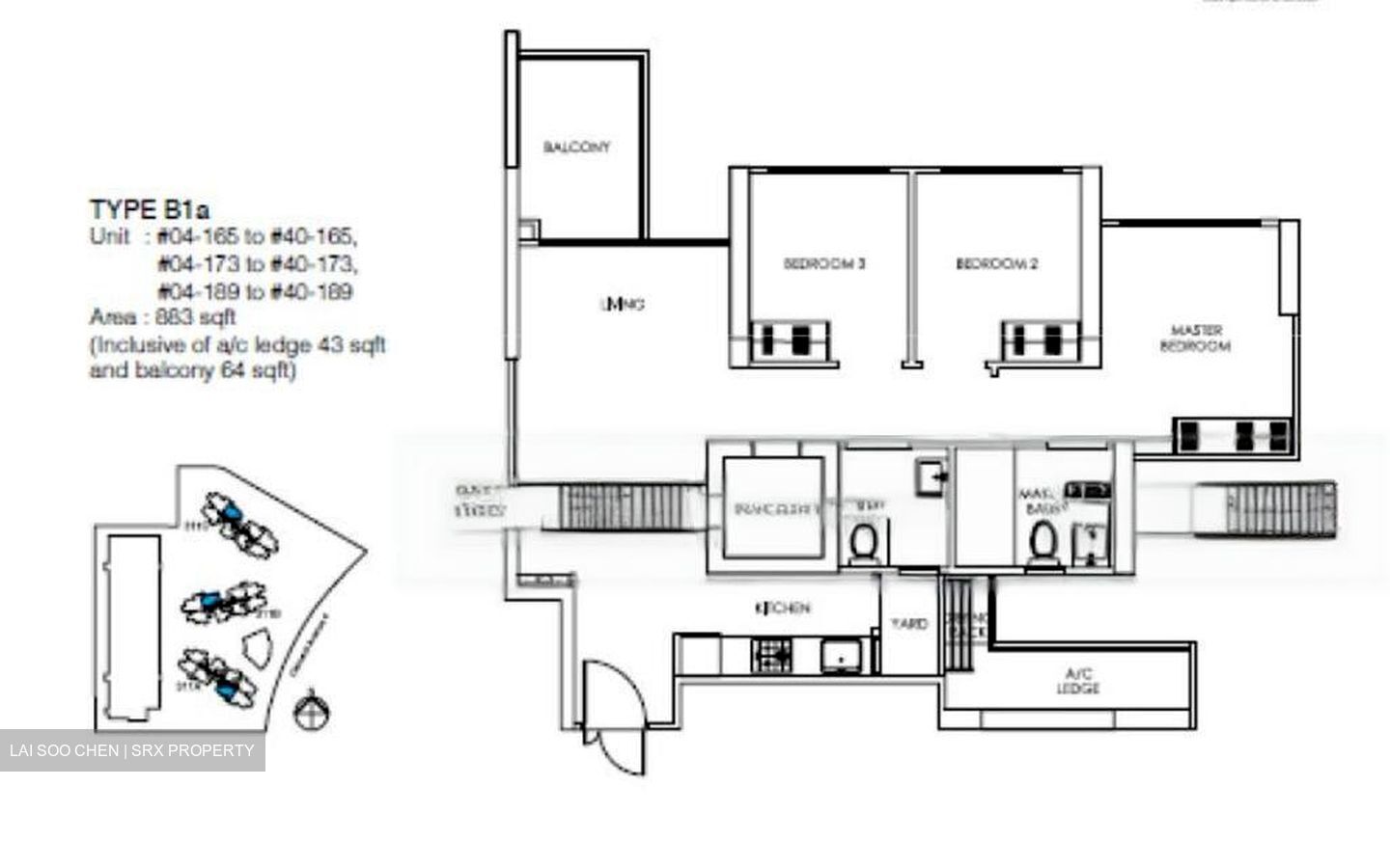 Blk 311B Trivelis (Clementi), HDB 4 Rooms #464330561